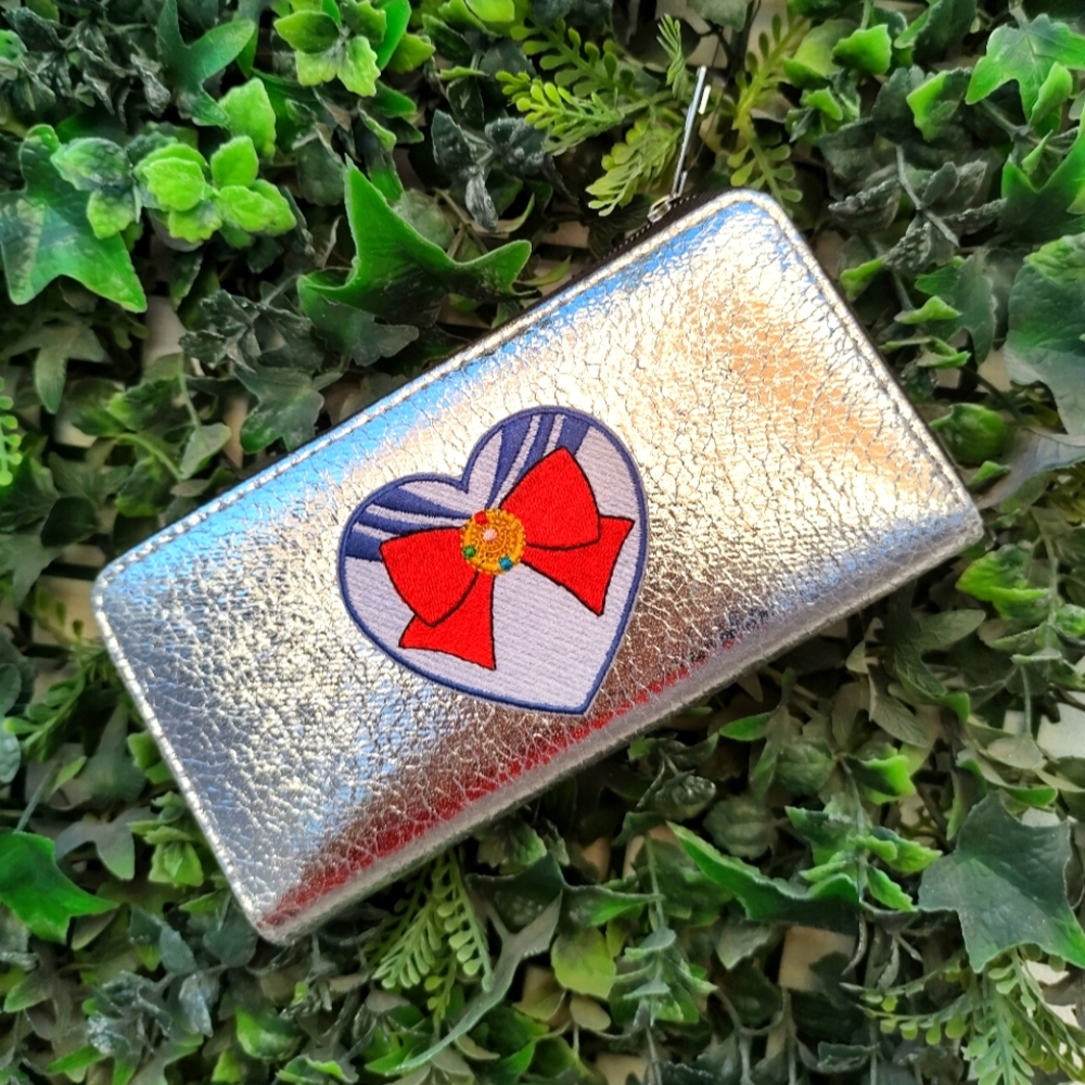 NEW sailor moon heart wallet anime